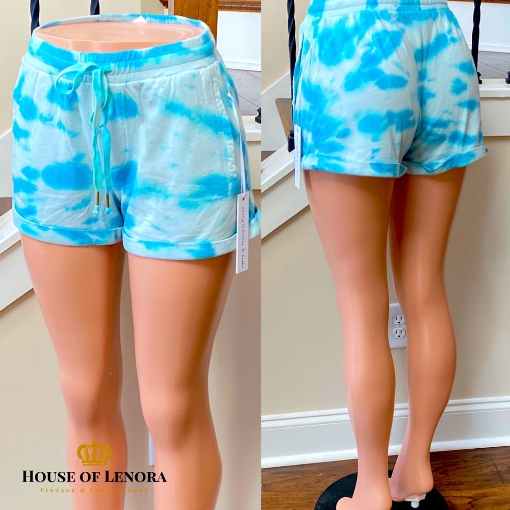 NWT Young Fabulous & Broke Tie Dye Beach Shorts EE0348 & EE0364